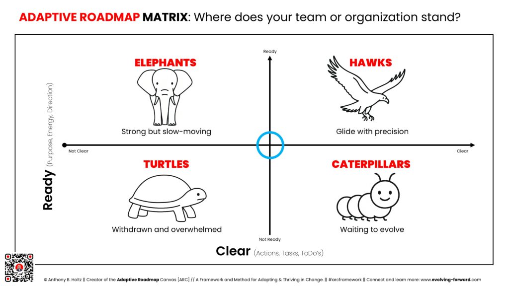 Adaptive Roadmap Canvas ARC Matrix